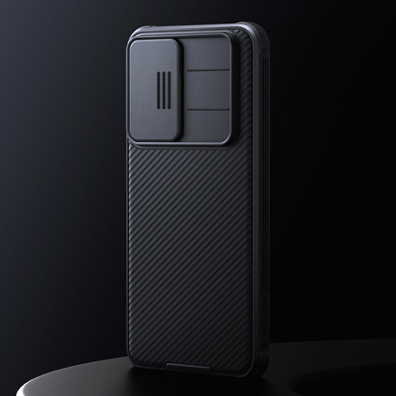 Etui do Samsung Galaxy A26 5G, pancerne Nillkin, CamShield Pro, czarne