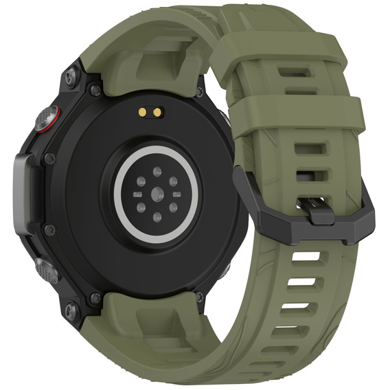 Pasek Silikonowy do Amazfit T-Rex 3, Zielony
