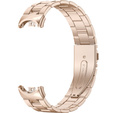 Bransoleta Stalowa do Xiaomi Smart Band 10 / 9 / 8, Różowe rose gold