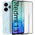 2x Szkło Hartowane do Xiaomi Redmi 13, ERBORD 3D pełne, szybka na cały ekran