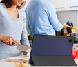 Etui z klapką do Samsung Galaxy Tab A11/A9, Smartcase, granatowe
