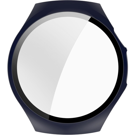 2w1 Etui + Szkło Hartowane do Huawei Watch 5 46mm, Granatowe