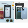 Wodoszczelne i unoszące się na wodzie etui Spigen A610 Universal Waterproof Float Case 2-Pack
