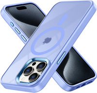 Etui do iPhone 15 Pro Max, MagColor do MagSafe, jasnofioletowe