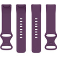Pasek silikonowy do Fitbit Charge 5, Fioletowy