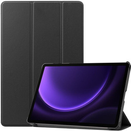 Etui do Samsung Galaxy Tab S10 Lite / S10 FE / S9 FE, Tri-fold, z miejscem na rysik, czarne