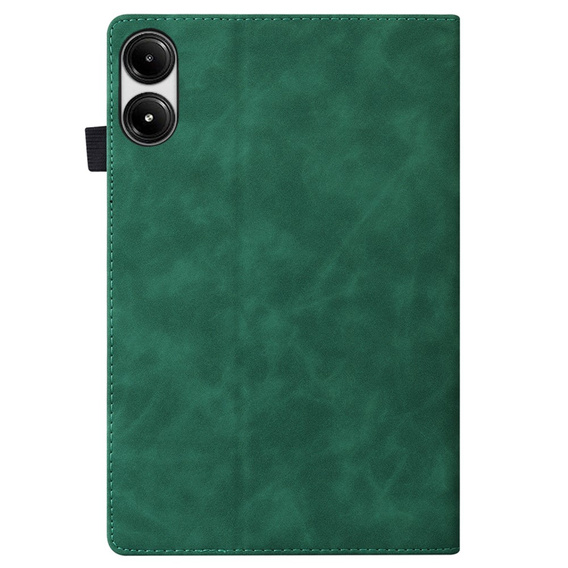 Etui do Xiaomi Redmi Pad Pro / Xiaomi Poco Pad, Classic, z miejscem na rysik, zielone