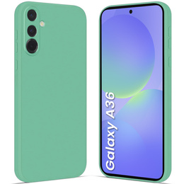 Etui do Samsung Galaxy A36 5G, Silicone Lite, miętowe