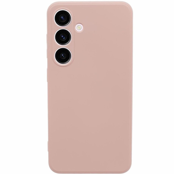 Etui do Samsung Galaxy S24+ Plus, Silicone Lite, różowe
