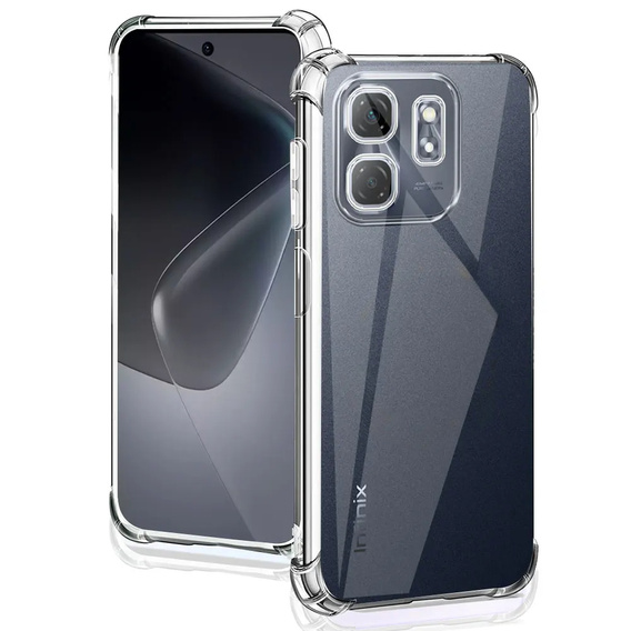 Etui do Infinix Hot 50i 4G, Dropproof, przezroczyste