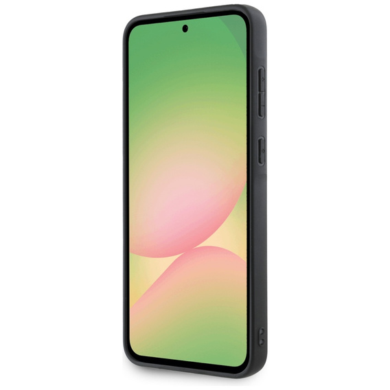 Etui GUESS do Samsung Galaxy A56, Classic Logo, beżowe
