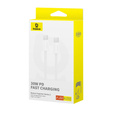 Baseus Superior Series 2 – kabel USB‑C do USB‑C 30 W, 2 m - biały