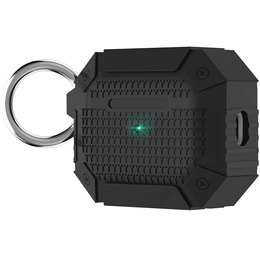 Etui ochronne do AirPods Pro 3 z karabińczykiem - czarne