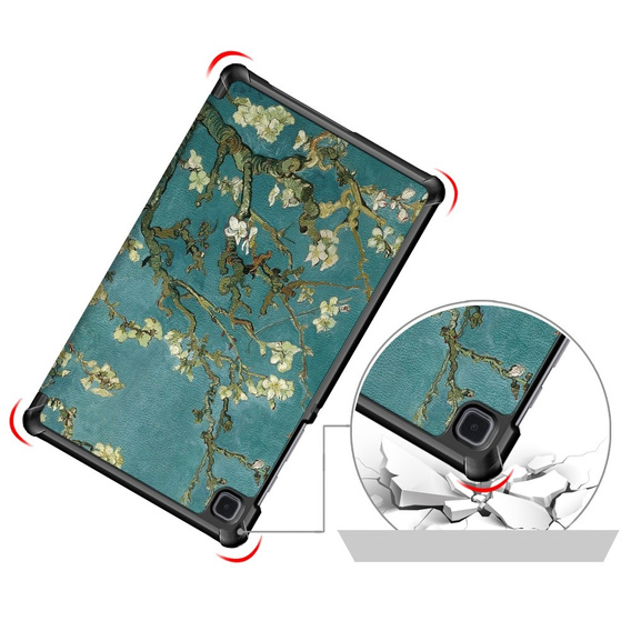 Etui do Samsung Galaxy Tab A7 Lite, sakura