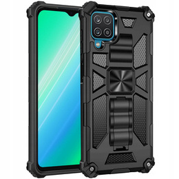 Etui pancerne do Samsung Galaxy M33 5G, z podstawką, czarne