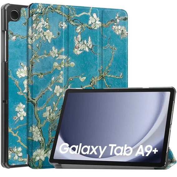 Etui do Samsung Galaxy Tab A9+ Smartcase, Smartcase, sakura