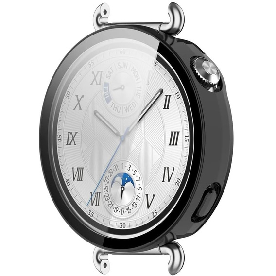 2w1 Etui + Szkło Hartowane do Huawei Watch GT 6 41mm, Czarne
