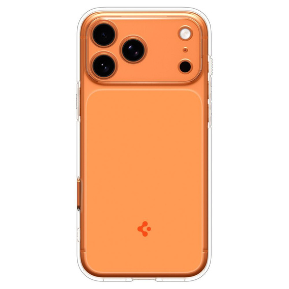 Etui z MagSafe Spigen do iPhone 17 Pro, Ultra Hybrid "T", Glossy Orange