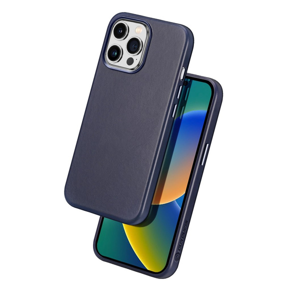 Etui do iPhone 14 Pro, Dux Ducis Max Naples, niebieskie