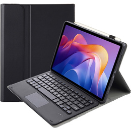 Etui z klawiaturą Bluetooth i touchpadem do Xiaomi Redmi Pad 2 – czarne