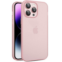 Etui Ultra Slim do iPhone 15 Pro Max, przezroczyste / różowe