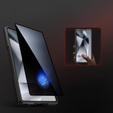 Etui do Samsung Galaxy S25 Ultra, Tongate MECH MagSafe Series, fioletowe + Szkło Prywatyzujące