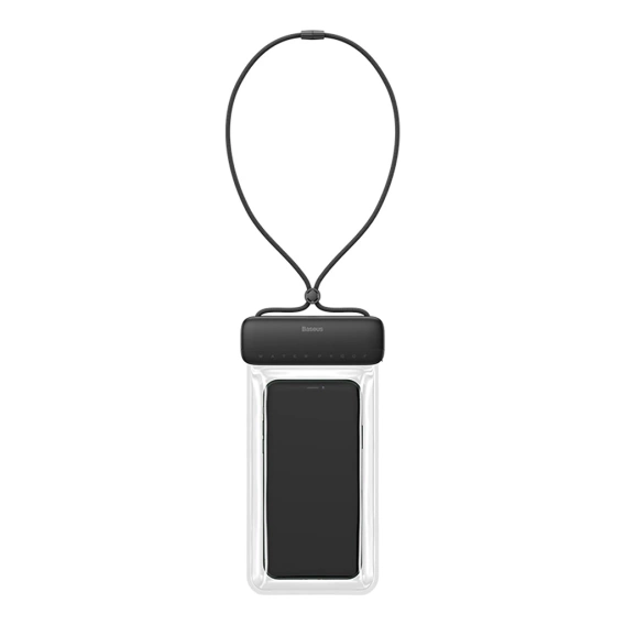 Baseus AquaGlide – Uniwersalne wodoodporne etui na telefon - czarne