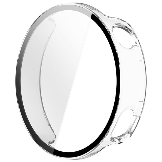 2w1 Etui + Szkło Hartowane do Xiaomi Watch S4 41mm, przezroczyste