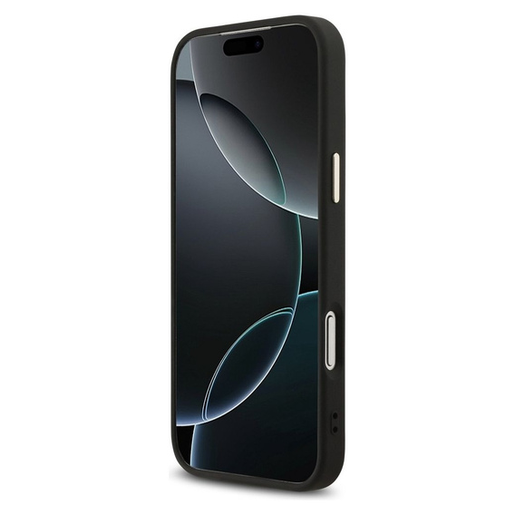 Etui GUESS do iPhone 17 Pro Max, 4G Big Metal Logo, czarne / złote