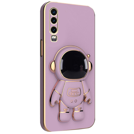 Etui do  Huawei P30, Astronaut, fioletowe