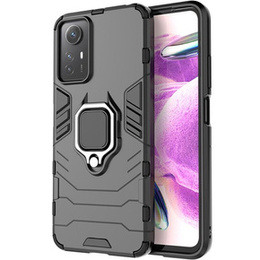 Etui do Xiaomi Redmi Note 12S 4G, Kickstand Ring, czarne