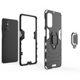 Etui do Samsung Galaxy M52 5G, Kickstand Ring, niebieskie
