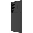 Etui NILLKIN do Samsung Galaxy S23 Ultra, Silicone CamShield, czarne
