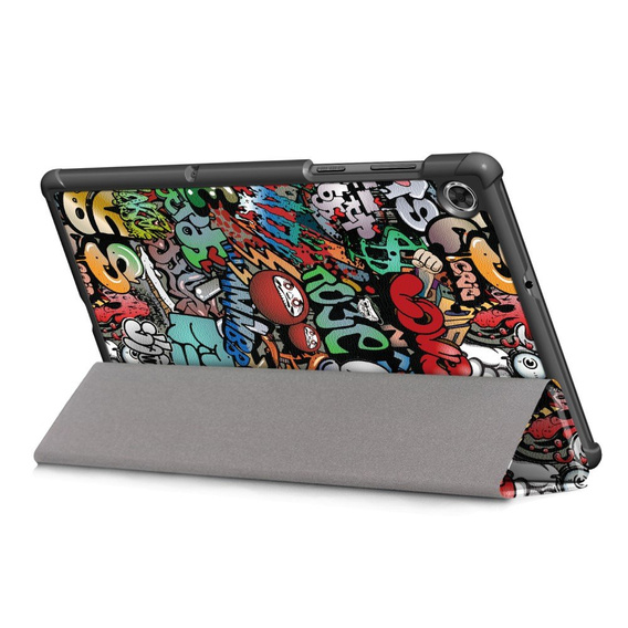 Etui do Lenovo Tab M10 Plus 10.3 TB-X606, Smartcase, Graffiti