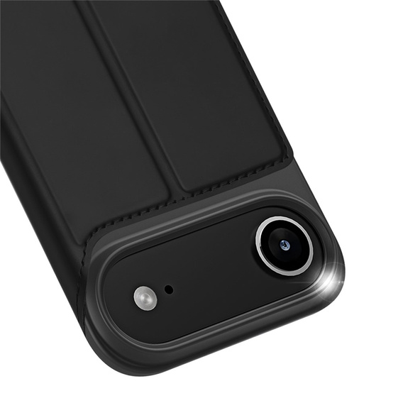 Etui z klapką Dux Ducis do iPhone Air, Skin Pro, czarne