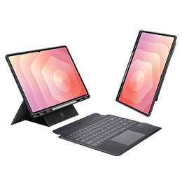 Etui z klawiaturą do Samsung Galaxy Tab S11 Ultra, Dux Ducis DK Series, czarne