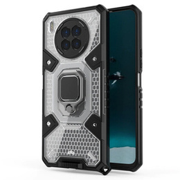 Etui do Huawei Nova 8i, Obudowa  Kickstand Honeycomb Case, Szare