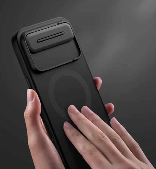 Etui do iPhone Air, Suritch Shockproof, do MagSafe – czarne