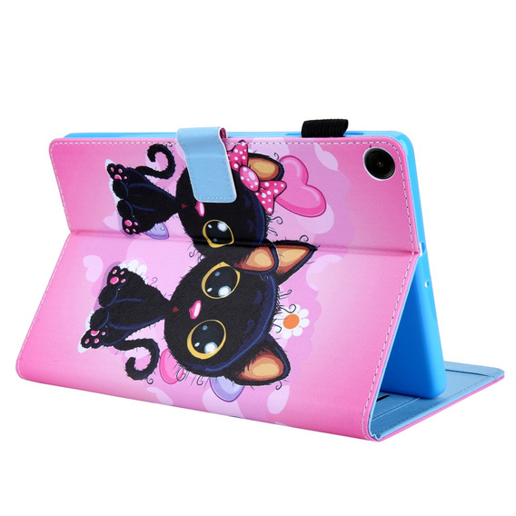 Etui do Samsung Galaxy Tab A9+ X210 / X215 / X216B, two cats