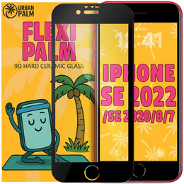 Szkło Ceramiczne 9D Flexi Palm do iPhone SE 2022 / SE 2020 / 8 / 7