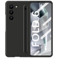 Etui do Samsung Galaxy Z Fold6 5G, ze szkłem i rysikiem, czarne