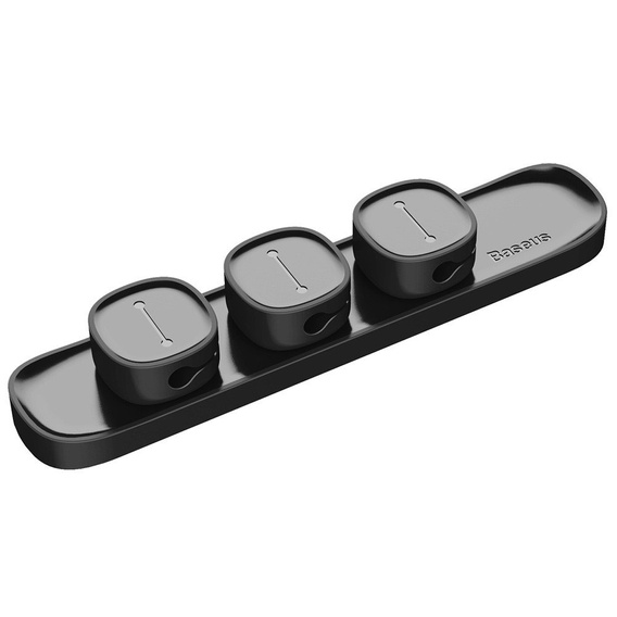 Baseus Peas Cable Clip uchwyty magnetyczne haczyki - Black