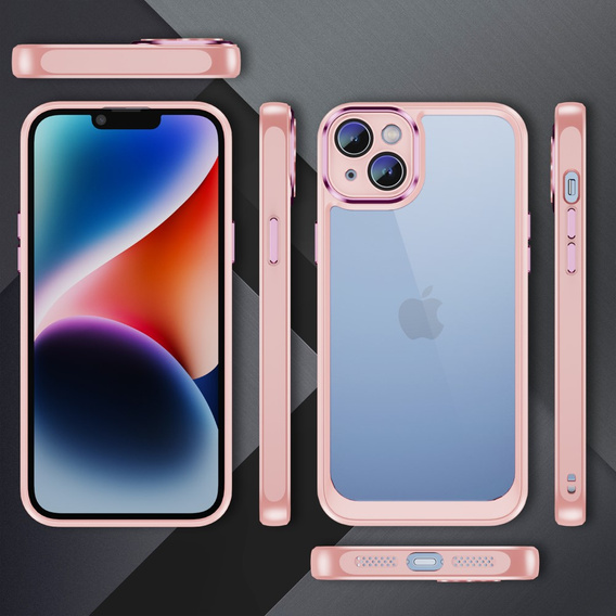 Etui do iPhone 14, ERBORD Impact Guard, różowe
