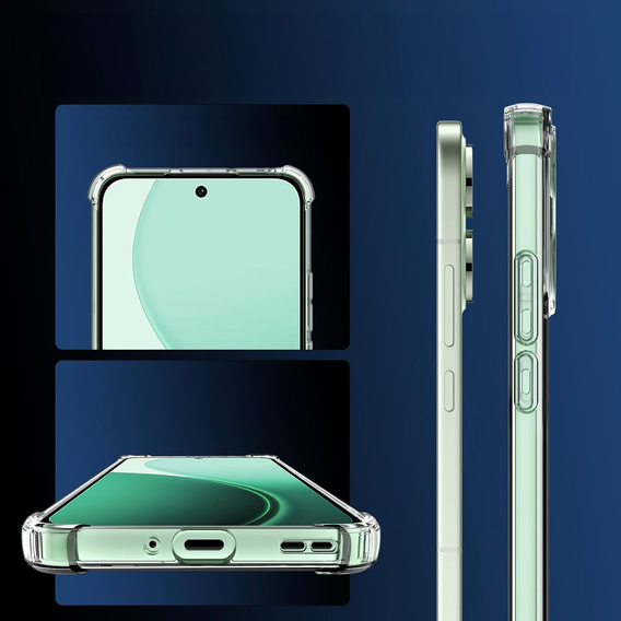 Etui do Oppo Reno 14, Dropproof, przezroczyste