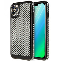 Etui do iPhone 13 Pro Max Carbon Slim Case Obudowa, Czarne