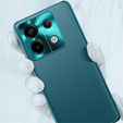 Etui skórzane do Xiaomi Redmi Note 13 Pro+, leather hybrid, zielone