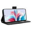 Etui z klapką do Oppo Reno 11F 5G, Card Slot, czarne