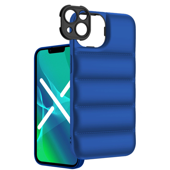 Etui Puffer Case do iPhone 12, Blue