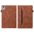 Etui do Lenovo Tab M11, Classic, z miejscem na rysik, brązowe