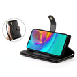 Etui z klapką do Samsung Galaxy A36 5G, Wallet Zipper Pocket, czarne